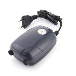 RS-390 ปั๊มลมตู้ปลาแบบหัวคู่ 5W 220V ปรับแรงดันลมได้ เงียบ ปั๊มลมออกซิเจนตู้ปลา 5W