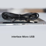 บอร์ดคัดลอกอะคริลิกขนาด A3 8W 5V LED Ultra-thin ปรับความสว่างแบบไม่มีขั้นบันได สำหรับสเก็ตช์อนิเมะ พร้อมสาย USB, พร้อมสาย USB