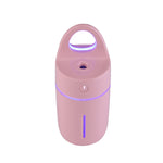 เครื่องเพิ่มความชื้นแบบพกพา USB ขนาดเล็ก 175 มล. กำลังไฟ 1.5W - 2W พร้อมไฟ LED สีสันสวยงาม
