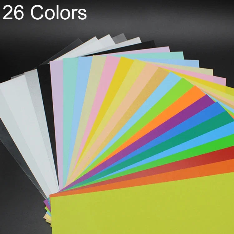 ฟิล์มหดความร้อนสีสันสดใส 26 สีใน 1 ชิ้น ฟิล์มหดความร้อน DIY ฟิล์มหดความร้อน DIY (สีสันสดใส)