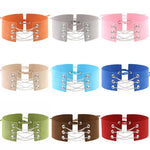 สร้อยคอปกผ้ากำมะหยี่ผู้หญิงสไตล์ยุโรปและอเมริกา 2 ชิ้น สีสุ่ม จัดส่ง SFQ