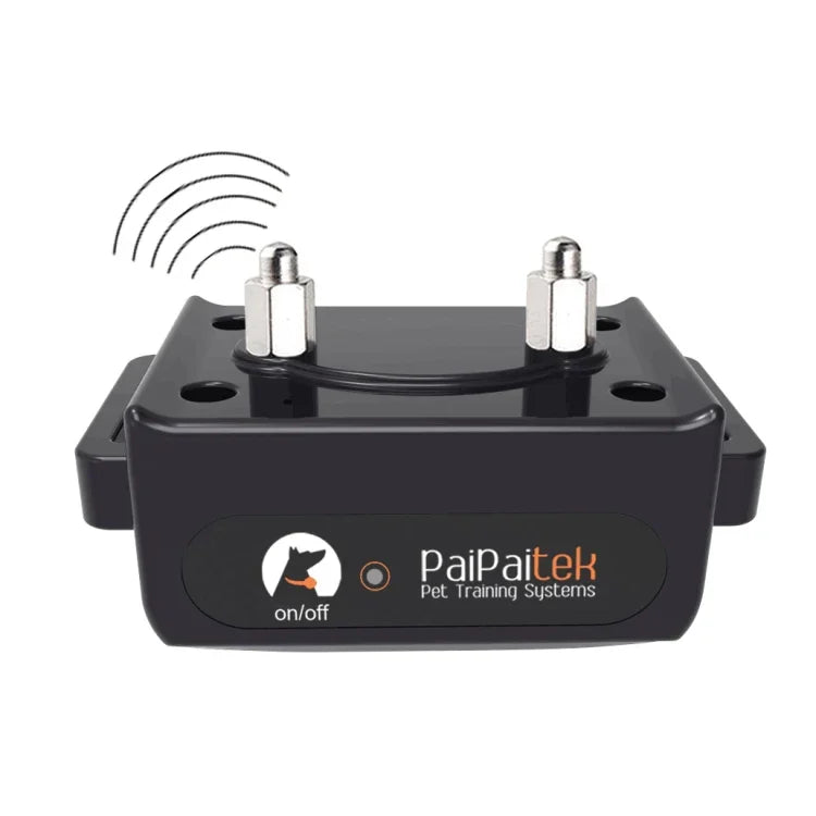 Automatic Anti Barking Collar Pet Training Control System + Electric Shock PU Leather Collar for Dogs, PD525