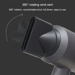 High-power Anionic Cold Hot Air Constant Temperature Hair Dryer, EU Plug, EU Plug (Red + Grey) +3
