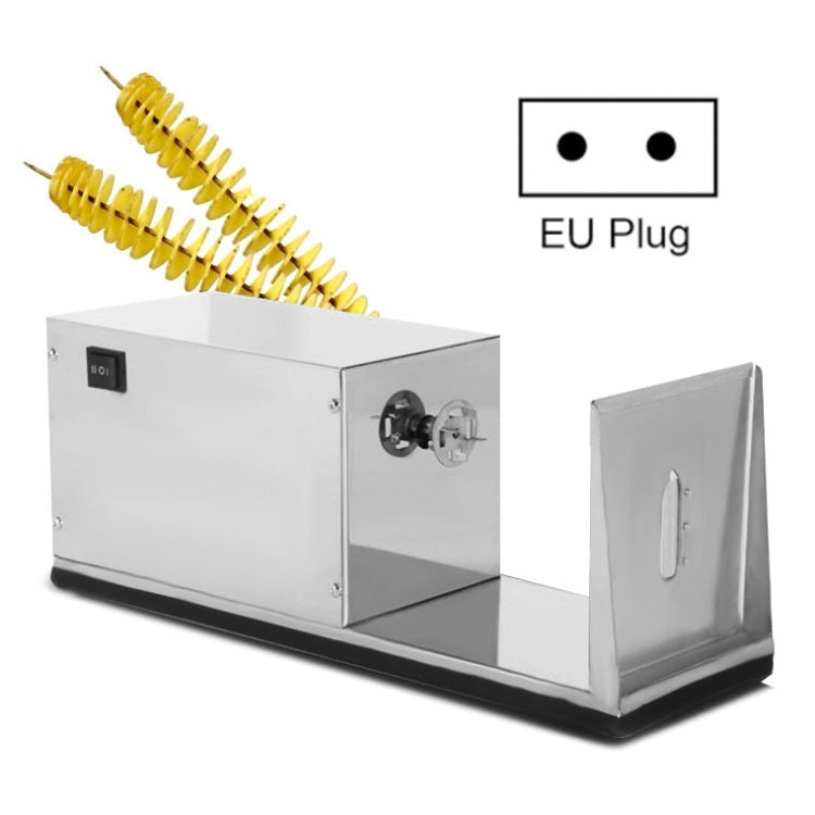 เครื่องทอดมันฝรั่งไฟฟ้าสแตนเลส แบบพัดลมหมุน ปลั๊ก EU