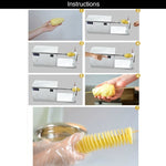 เครื่องทอดมันฝรั่งไฟฟ้าสแตนเลส แบบพัดลมหมุน ปลั๊ก EU
