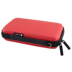 กระเป๋าเก็บอุปกรณ์ดิจิทัลแบบพกพาอเนกประสงค์วัสดุ EVA สำหรับโทรศัพท์ / แบตเตอรี่สำรอง / แฟลชไดรฟ์ USB / การ์ด SD / เครื่องเล่น PSP ขนาดภายใน: 16.5*9.5*3.8cm