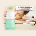 เครื่องเพิ่มความชื้นอโรมาอัลตราโซนิกไข่มุกเรืองแสงกลางคืนชาร์จ USB 4W พร้อมไฟ LED สีสันสดใส สำหรับบ้าน / สำนักงาน ความจุถังน้ำ: 95ml DC 5V