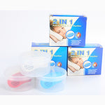 เครื่องฟอกอากาศป้องกันการกรน 2 in 1 ทำจาก ABS และซิลิโคน
