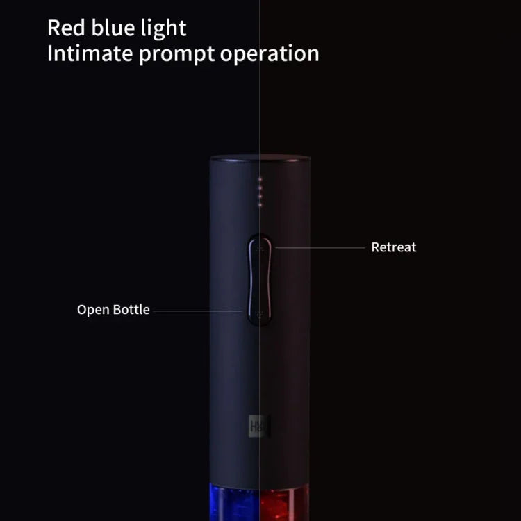 ชุดเปิดขวดไวน์อัตโนมัติ Xiaomi Youpin Huohou พร้อมเครื่องตัดฟอยล์ ที่เปิดขวดไวน์ไฟฟ้า