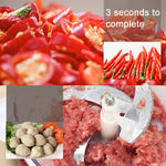 เครื่องสับผสมอาหารไฟฟ้าหลากฟังก์ชันสำหรับครัว ส่งสีสุ่ม