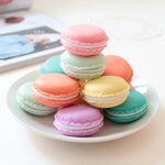 กล่องเครื่องประดับสไตล์มาการองน่ารัก 10 ชิ้น กล่องยาแบบพกพา ส่งสีสุ่ม กล่องยา