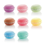 กล่องเครื่องประดับสไตล์มาการองน่ารักแบบพกพา 2 ชิ้น ส่งสีสุ่ม Macaron