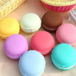 กล่องเครื่องประดับสไตล์มาการองน่ารักแบบพกพา 2 ชิ้น ส่งสีสุ่ม Macaron