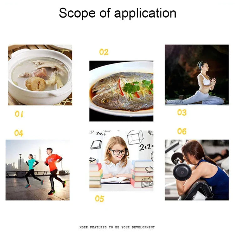 นาฬิกาจับเวลานับถอยหลังครัวรูปไก่ 60 นาที อุปกรณ์ตกแต่งบ้าน สีสุ่ม RB219