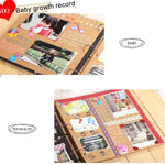 อัลบั้มรูปความทรงจำสำหรับเด็กแบบแผ่นหลวม DIY หนังเทียมย้อนยุค, การรัด