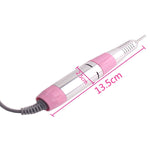 เครื่องเจียรไฟฟ้าเล็บ 10W 220V ความเร็ว 25000 รอบ ปลั๊ก EU