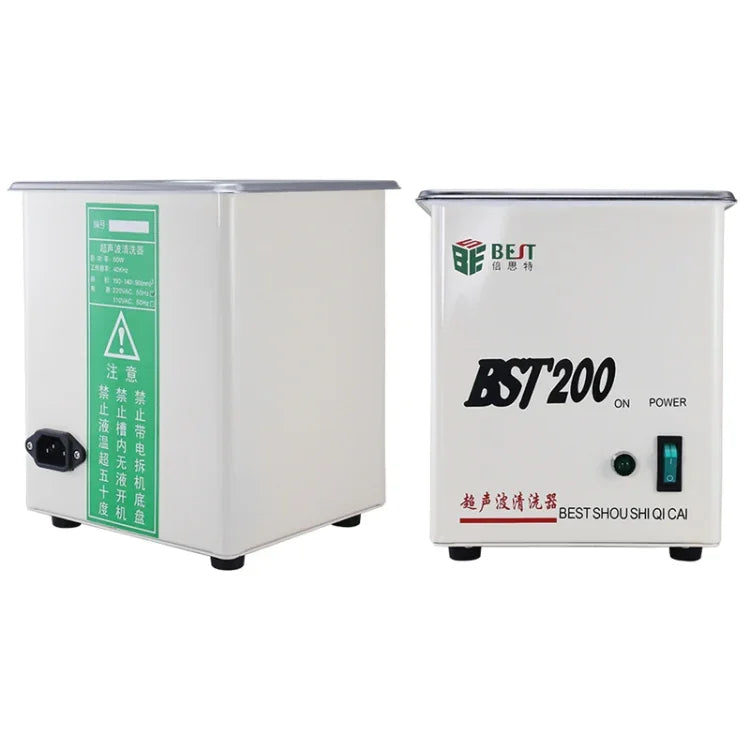 เครื่องล้างอัลตราโซนิกสแตนเลส BEST-200 ความจุ 1.5L (แรงดันไฟฟ้า 220V) BEST-200 1.5L