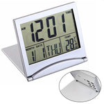 นาฬิกาปลุกดิจิทัลพกพาพับได้หน้าจอ LCD MT-033
