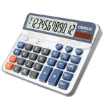 เครื่องคิดเลขตั้งโต๊ะ OSALO OS-6815 12 หลัก พลังงานแสงอาทิตย์และพลังงานคู่
