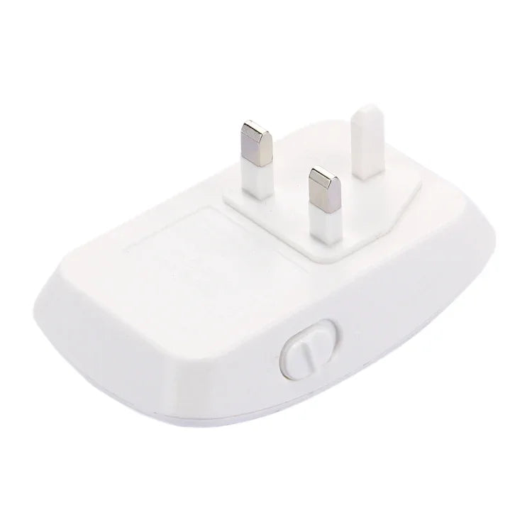 เครื่องไล่ยุง หนู และศัตรูพืชด้วยคลื่นอัลตราโซนิก พร้อมไฟ LED ปลั๊ก UK ใช้ไฟ AC90V-250V
