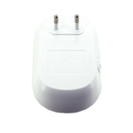เครื่องไล่ยุงและหนูด้วยคลื่นอัลตราโซนิกพร้อมไฟ LED ปลั๊ก EU AC90V-250V (สีขาว+น้ำเงิน), ปลั๊ก EU
