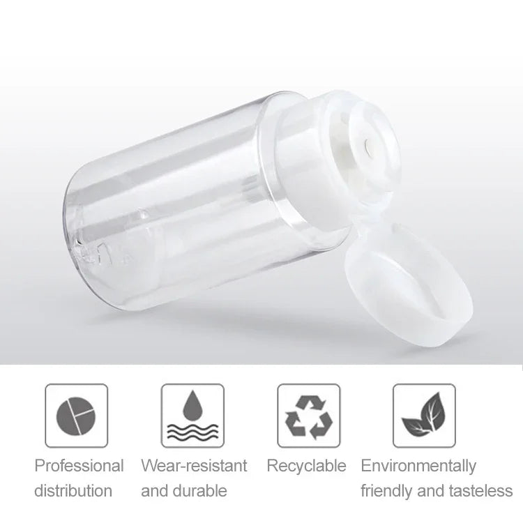 ขวดปั๊มกดของเหลวแบบพกพา ขวดพลาสติกเปล่า 100ml, 100ml