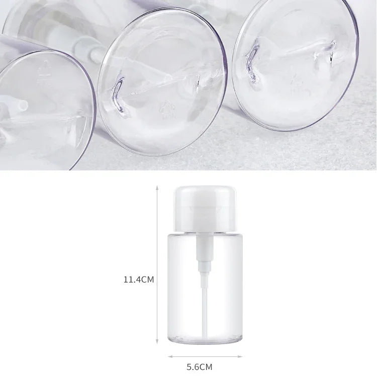 ขวดปั๊มกดของเหลวแบบพกพา ขวดพลาสติกเปล่า 150ml, 150ml