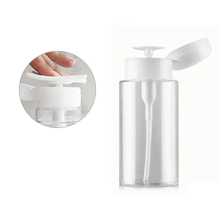 ขวดปั๊มกดของเหลว ขวดพลาสติกเปล่า 200ml, 200ml