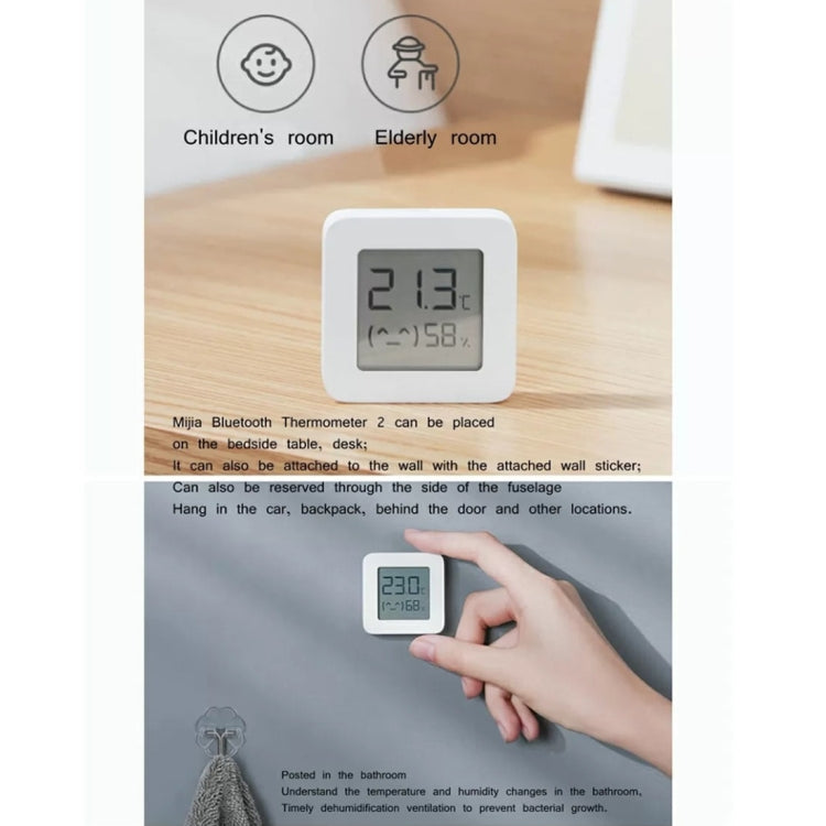 เครื่องวัดอุณหภูมิและความชื้นบลูทูธ Xiaomi Mijia ดั้งเดิม รุ่น 2