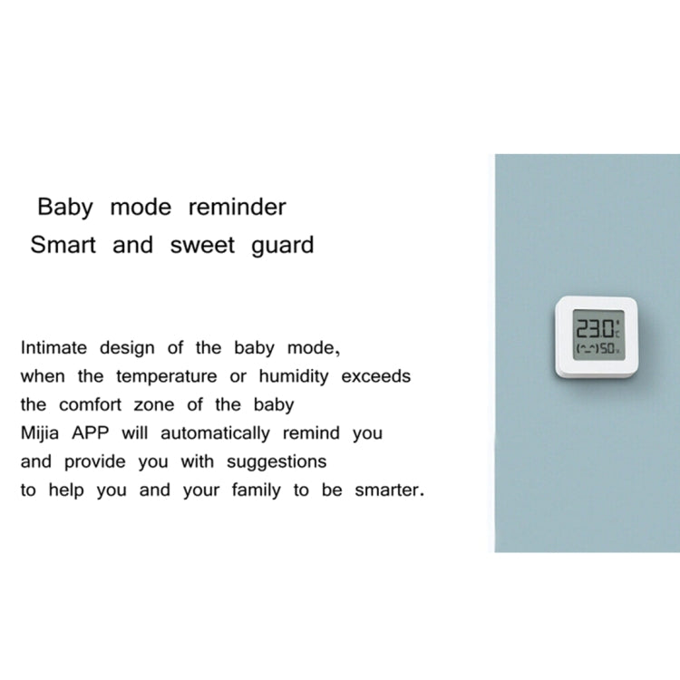 เครื่องวัดอุณหภูมิและความชื้นบลูทูธ Xiaomi Mijia ดั้งเดิม รุ่น 2