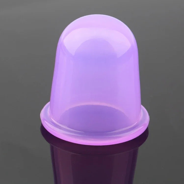 Health Care Body Massage Vacuum Silicone Cupping Cup,Random Color Delivery, 1 PCS
