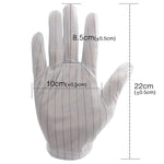ถุงมือพลาสติกป้องกันไฟฟ้าสถิตย์ 10 คู่ ขนาด: ฟรีไซส์ ถุงมือพลาสติก