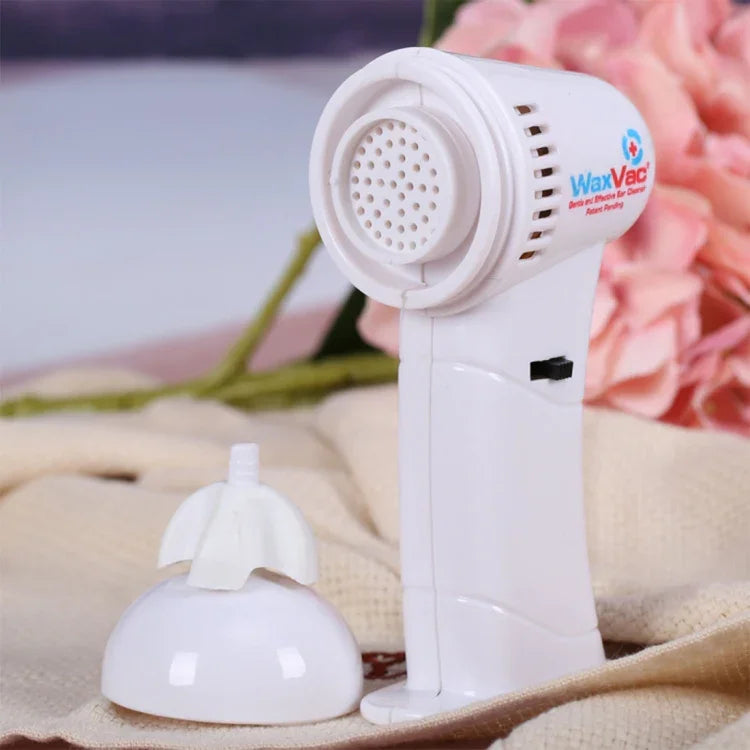 WaxVac เครื่องทำความสะอาดหูไฟฟ้า อ่อนโยนและมีประสิทธิภาพ สำหรับผู้ใหญ่และเด็ก อุปกรณ์ดูแลหู 1 ชิ้น
