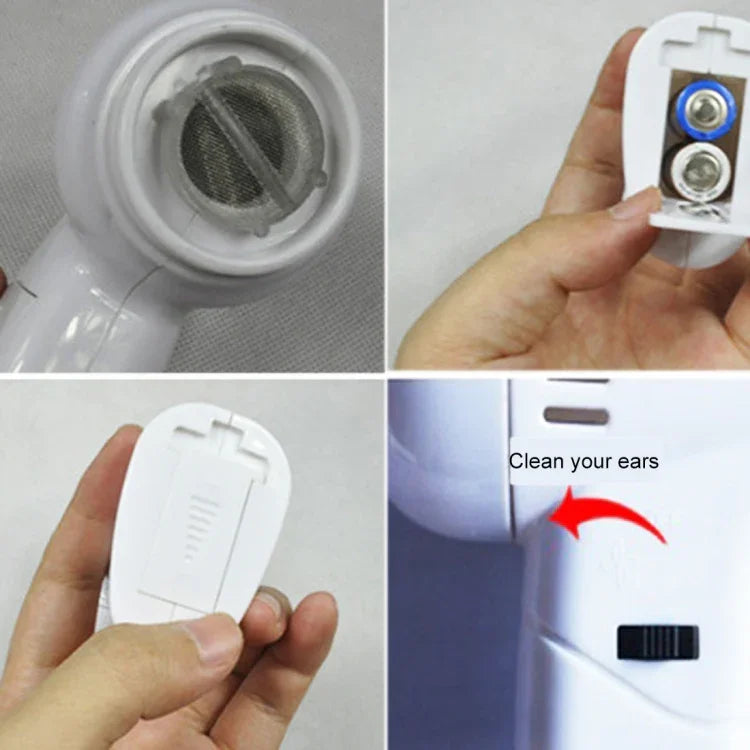 WaxVac เครื่องทำความสะอาดหูไฟฟ้า อ่อนโยนและมีประสิทธิภาพ สำหรับผู้ใหญ่และเด็ก อุปกรณ์ดูแลหู 1 ชิ้น