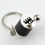 Six-speed Manual Shift Gear Keychain Key Ring Holder