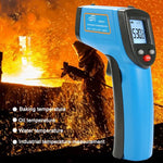 เทอร์โมมิเตอร์ดิจิตอลอินฟราเรดสำหรับทำอาหารแบบถือ BENETECH GM531 ช่วงวัด: -50~530 C, GM531
