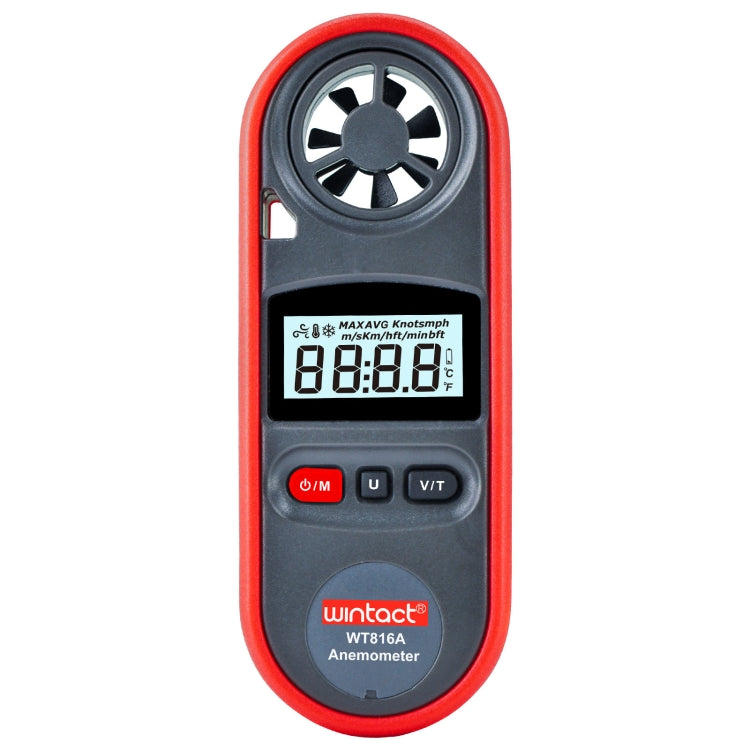 เครื่องวัดอุณหภูมิและความเร็วลมดิจิทัล Wintact WT816A รุ่น WT816A