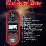 เครื่องวัดอุณหภูมิและความเร็วลมดิจิทัล Wintact WT816A รุ่น WT816A