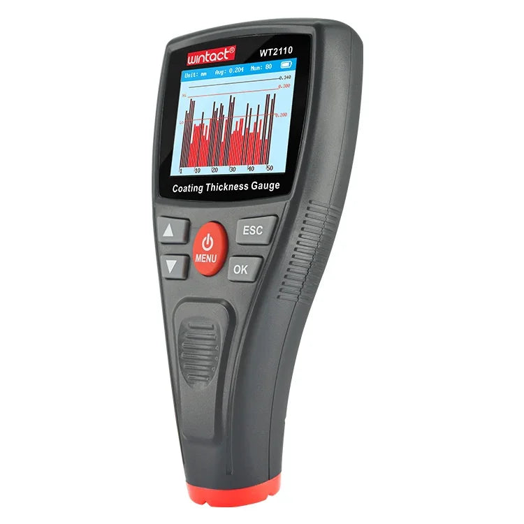 เครื่องวัดความหนาการเคลือบหน้าจอสี Wintact WT2110, WT2110