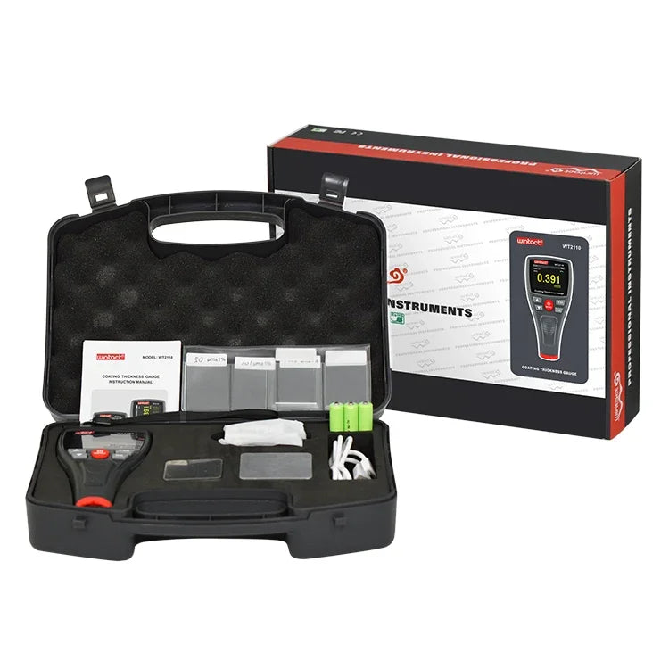 เครื่องวัดความหนาการเคลือบหน้าจอสี Wintact WT2110, WT2110