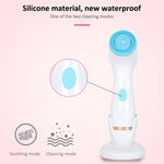เครื่องล้างหน้าไฟฟ้าซิลิโคนสั่นอัลตราโซนิกแบตเตอรี่ CNaier AE-868, AE-868(สีชมพู), AE-868(สีน้ำเงิน)