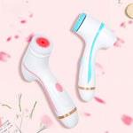 เครื่องล้างหน้าไฟฟ้าซิลิโคนสั่นอัลตราโซนิกแบตเตอรี่ CNaier AE-868, AE-868(สีชมพู), AE-868(สีน้ำเงิน)