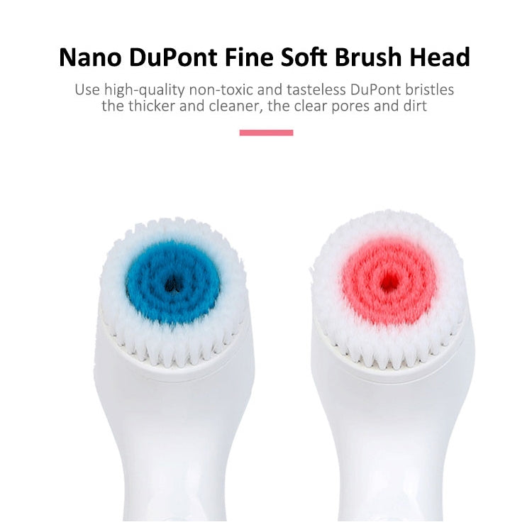 เครื่องล้างหน้าไฟฟ้าซิลิโคนสั่นอัลตราโซนิกแบตเตอรี่ CNaier AE-868, AE-868(สีชมพู), AE-868(สีน้ำเงิน)