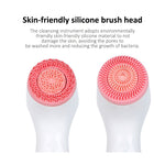 เครื่องล้างหน้าไฟฟ้าซิลิโคนสั่นอัลตราโซนิกแบตเตอรี่ CNaier AE-868, AE-868(สีชมพู), AE-868(สีน้ำเงิน)