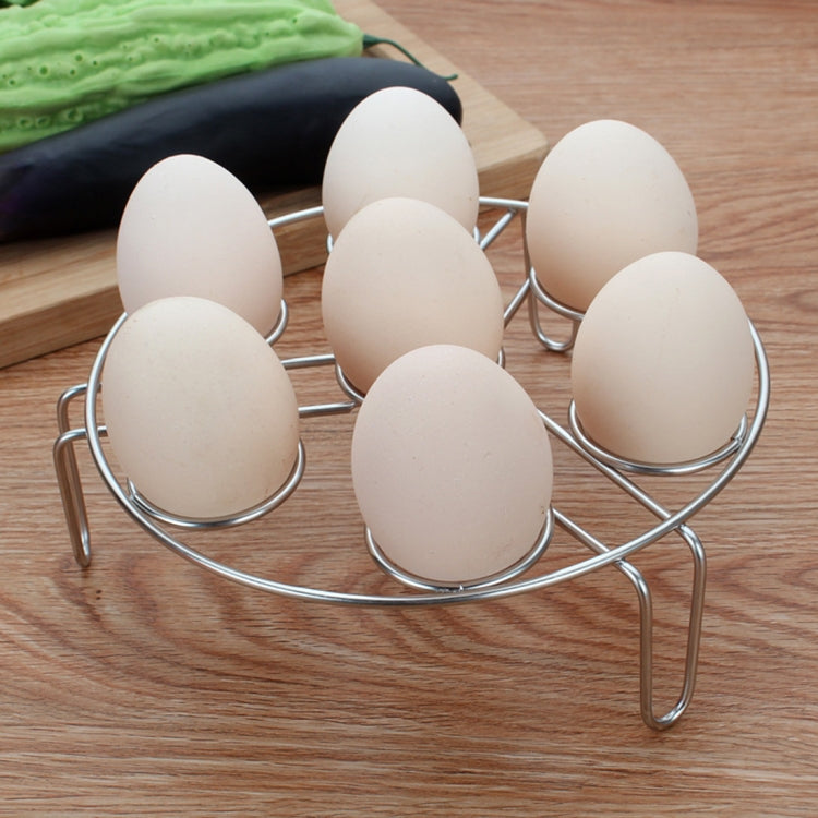 ตะกร้าชั้นวางสำหรับนึ่งไข่และผัก ใช้กับหม้อแรงดัน Instant Pot ขนาดเส้นผ่านศูนย์กลาง 17.5 ซม. สูง 5.5 ซม.