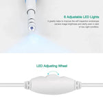 กล้องส่องหู USB 3 in 1 i95 ความละเอียด HD 0.3MP สำหรับโทรศัพท์ Android OTG, PC และ MacBook, สายยาว 1.75 ม., สีขาว 3 in 1 0.3MP