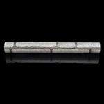 วอลเปเปอร์สติกเกอร์ตกแต่งผนังอิฐหิน 3D สไตล์สร้างสรรค์ Gray Brick สำหรับห้องนอน ห้องนั่งเล่น กันน้ำ ม้วนขนาด: 45 x 1000 ซม., Gray brick