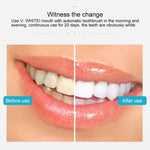 Vwhite เครื่องทำความสะอาดฟันอัตโนมัติซิลิโคน 3 โหมด