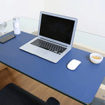 Multifunction Business Double Sided PU Leather Mouse Pad Keyboard Pad Table Mat Computer Desk Mat, Size: 80 x 40cm