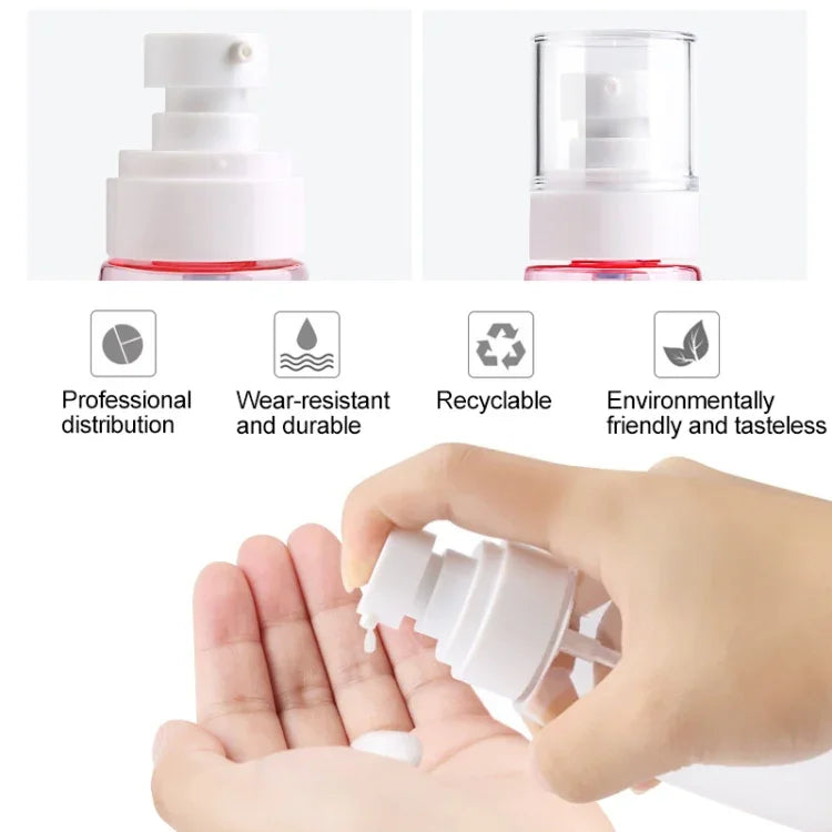 ขวดพลาสติกเดินทางกันรั่ว 5 ชิ้น อุปกรณ์เดินทางพกพา ขวดเล็ก 30 มล. 30 มล.